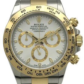 ロレックス ROLEX デイトナ 116503 ホワイト ゴールド/ステンレススチール 自動巻き メンズ 腕時計【中古】