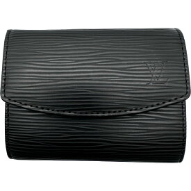ルイ・ヴィトン LOUIS VUITTON ポルトモネ・サーンプル M63412 ノワール エピレザー レディース コインケース【中古】