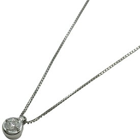タサキ TASAKI ネックレス ホワイトゴールド K18WG ダイヤモンド ジュエリー【中古】