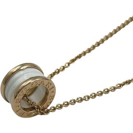 ブルガリ BVLGARI ビーゼロワンネックレス ピンクゴールド 750 ジュエリー【中古】