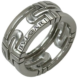 ブルガリ BVLGARI オープンパレンテシリング ホワイトゴールド 750 ジュエリー【中古】