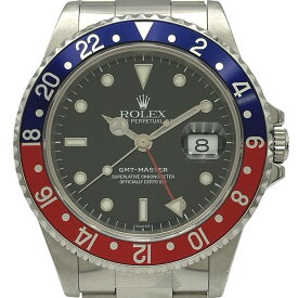 ロレックス ROLEX GMTマスター2 16700 ブラック ステンレススチール 自動巻き メンズ 腕時計【中古】