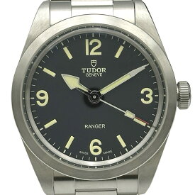 チューダー/チュードル TUDOR レンジャー 79950 ブラック ステンレススチール 自動巻き メンズ 腕時計【中古】