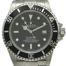 ロレックス ROLEX シードゥエラー 16660 ブラック ステンレススチール 自動巻き メンズ 腕時計【中古】