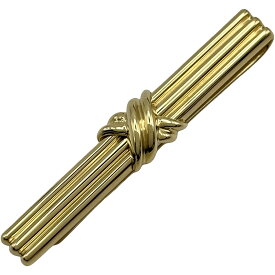 ティファニー TIFFANY＆CO シグネチャータイピン ゴールド 750 ジュエリー【中古】
