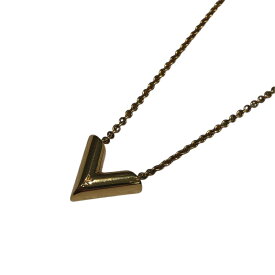 ルイ・ヴィトン LOUIS VUITTON ネックレス・エッセンシャルV M00857 ゴールド メッキ レディース ネックレス【中古】