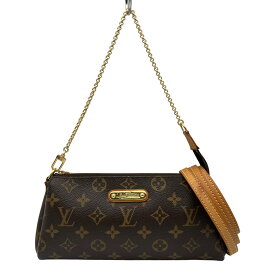 【最大30,000円OFFクーポン配布中】ルイ・ヴィトン LOUIS VUITTON エヴァ M95567 ブラウン モノグラム/レザー レディース ショルダーバッグ【中古】
