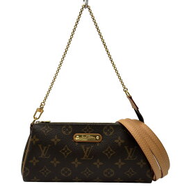 ルイ・ヴィトン LOUIS VUITTON エヴァ M95567 ブラウン モノグラム/レザー レディース ショルダーバッグ【中古】