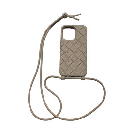 ボッテガ・ヴェネタ BOTTEGA VENETA iPhoneケース ホワイト シリコン その他小物【中古】