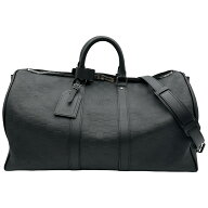 ルイ・ヴィトン LOUIS VUITTON キーポル・バンドリエール 45 N41145 ブラック ダミエ・アンフィニ メンズ…