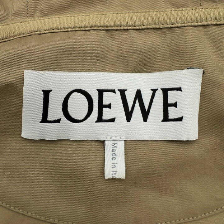 楽天市場】ロエベ LOEWE アナグラムレザーロゴパッチフーデッド 