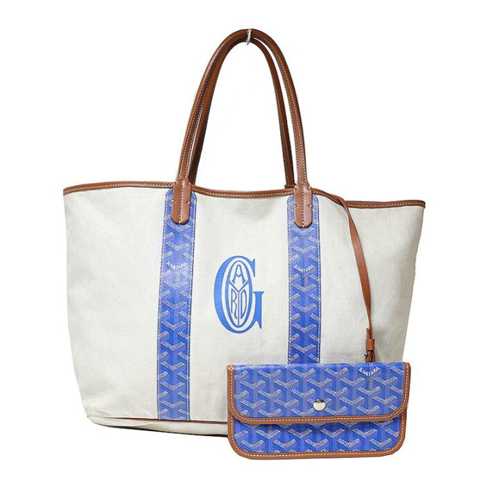 楽天市場 ゴヤール Goyard サンルイ ペルテュイpm ブルー トートバッグ リバーシブル レディース メンズ 中古 Okura おお蔵 楽天市場店