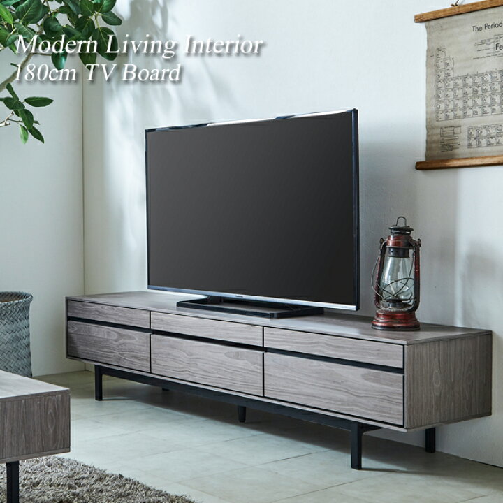 楽天市場 ｽｰﾊﾟｰｾｰﾙ P5倍 テレビ台 180cm テレビボード テレビラック ローボード 木製 アンティークグレー コード穴あり おしゃれ レトロ ナチュラル モダン 収納付き グリーンファクトリー