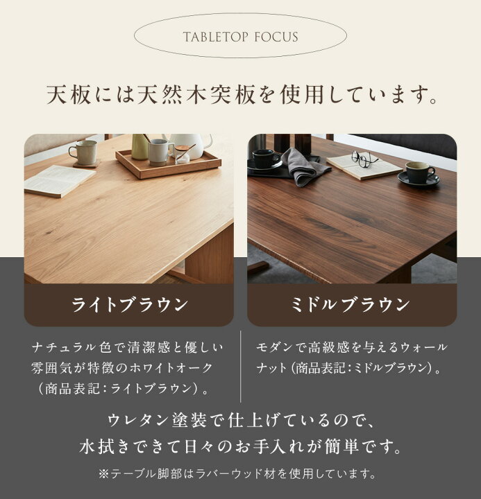 楽天市場】【5%OFFクーポン配布中】 【選べる2色】ダイニングテーブル 