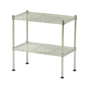 ミニラック二段（メッキ）