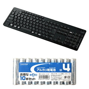 GR BluetoothÉtL[{[h + AJdr P4`10{pbNZbg TK-FBM118SKBK+HDLR03/1.5V10P