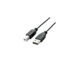 �G���R�� ���ʑ}��USB�P�[�u��(A-B) 2.5m �u���b�N U2C-DB25BK