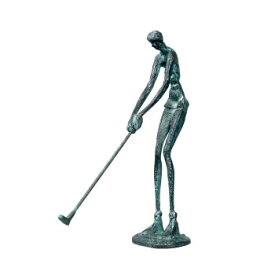 アンティークオブジェ スポーツ ゴルファーB 10031