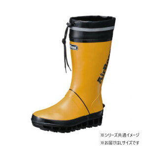 福山ゴム工業 長靴 エアボス 020 Lイエロー AA97700
