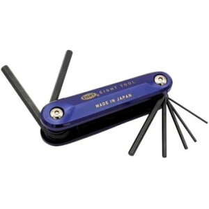 エイト エクセレント HEXレンチ (HEX KEY WRENCH) 六角棒スパナ ナイフタイプ 7本組 22111