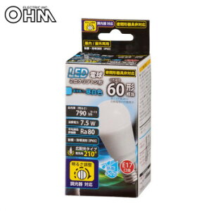 OHM LEDd ~jNvg` E17 60` F LDA8N-G-E17/D H11