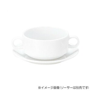 光洋陶器 プラージュ スタック両手スープカップ C-285cc 13800054