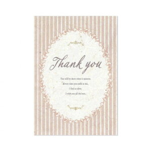 JU \y[p[bZ[WJ[h L THANK YOU sN 36P101P0401