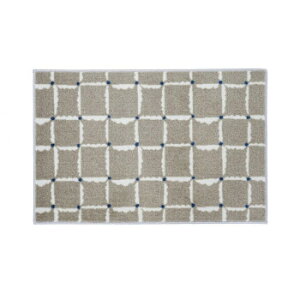 (�N���[���e�b�N�X) ���փ}�b�g Tomoko Murata Windcheck Grey 45×75cm