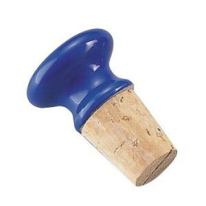 佐藤金属興業 SALUS 陶器ボトルストッパー ネイビーブルー