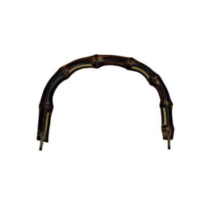 INAZUMA イナズマ 竹バッグ持ち手 2本手 (425)焼き焦茶 BB-22