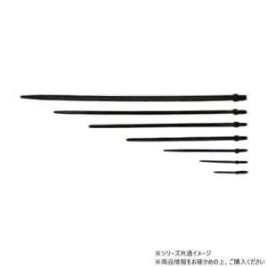 チップトップ 結束バンド 黒 全長202MM 100本入り MCB-200B