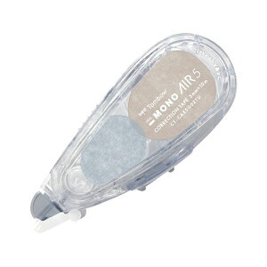 (まとめ) トンボ鉛筆修正テープ モノエアーつめ替えタイプ 本体 5mm幅×10m ドット柄 CT-CAX5G02TU 1個 【×5セット】