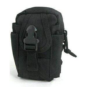 多機能 MOLLE バッグ 対応 防水布使用 ポーチ ブラック アメリカ軍 米軍 US軍 ミリタリーバッグ ミリタリーグッズ 鞄