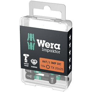 WERA F 10{ 6.35mm CpNghCo[p gNXhCo[rbg nTCYT20 S25mm 057624 H c[