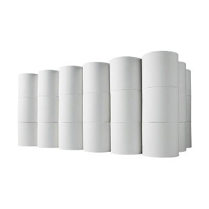 TANOSEE トイレットペーパー 無包装 シングル 芯なし 150m 1セット(480ロール:48ロール×10ケース)