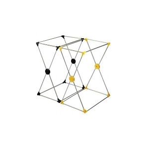 ゴミ箱スタンド 45L 【イエロー】 260×425×590mm 日本製 ステンレス製脚付き 『ダストスタンド』 〔キッチン 台所〕