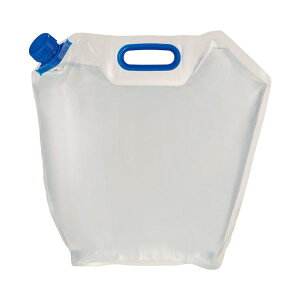 (まとめ) プラテック 折りタタミ水タンク 10L PW-10【×10セット】
