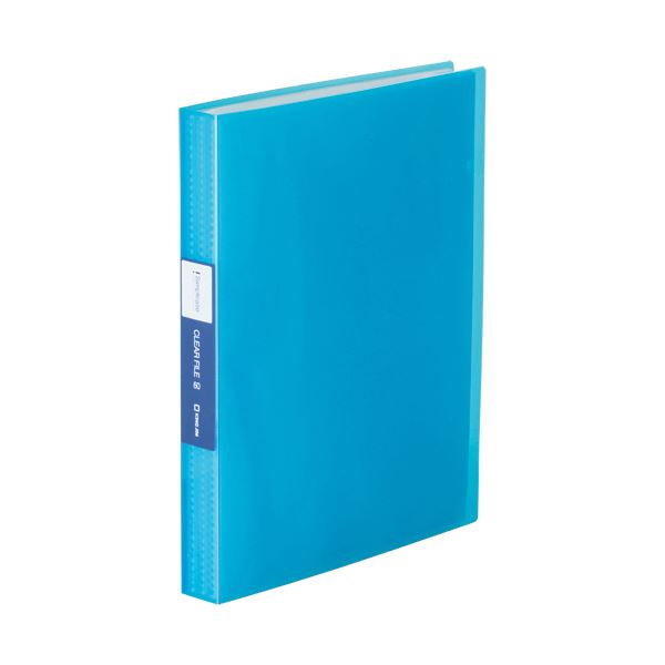 （まとめ）キングジム シンプリーズクリアーファイル(透明) A4タテ 60ポケット 背幅32mm 青 TH184TSPTB 1冊 【×10セット】 |  西新オレンジストア