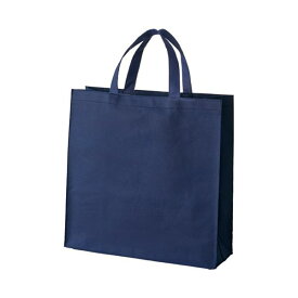 （まとめ） スマートバリュー 不織布手提げバッグ小10枚ブルー B450J-BL【×10セット】