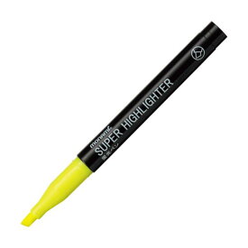 （まとめ） モナミ 蛍光ペン SUPERHIGHLIGHTER 黄 18401 1本 【×100セット】