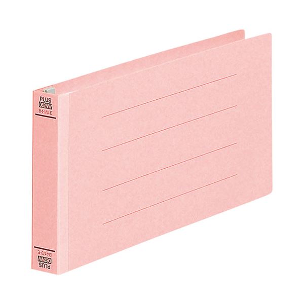 （まとめ）プラス フラットファイル 062NW 伝票 ピンク 10冊