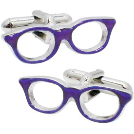 SWANK（スワンク） 日本製 眼鏡のカフス 紫
