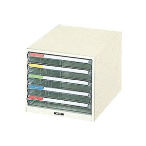 TRUSCO トラスコ中山 TRUSCO プラスチックB4レターケース浅型5段 TB4-5P 2782405