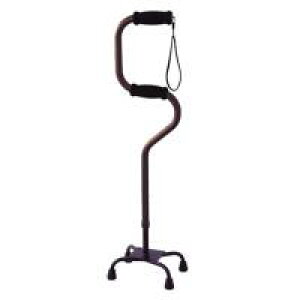 幸和製作所 らくらく4点杖(2段式) 非 E1465