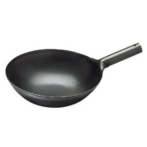 島本製作所 2900404 SS鉄プレス北京鍋36cm