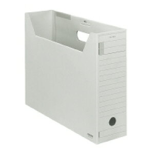 コクヨ ファイルボックス-FS<Fタイプ>B4 フタ付きグレー (B4-LFFN-M)