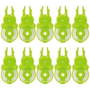 プラス ホワイパースライド用交換カートリッジ 10個 4mm ライムグリーン WH-114R-10P 1箱(10個入)