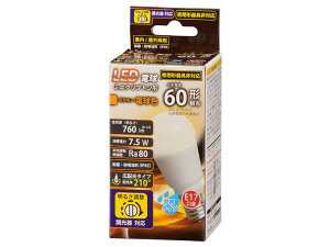 OHM I[d@ 06-1879 LEDd ~jNvg`(60`/760lm/dF/E17/hJ^Cv/Lz210°/Ή) LDA8L-G-E17/D H11