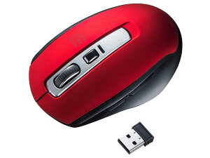 SANWASUPPLY �T�����T�v���C �T�����T�v���C ���C�����X�u���[LED�}�E�X ���b�h MA-WBL161R(MA-WBL161R)