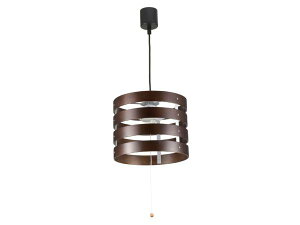 OHM オーム電機 06-1486 ペンダントライト(電球別売り/木枠/2灯用) LT-Y20CW